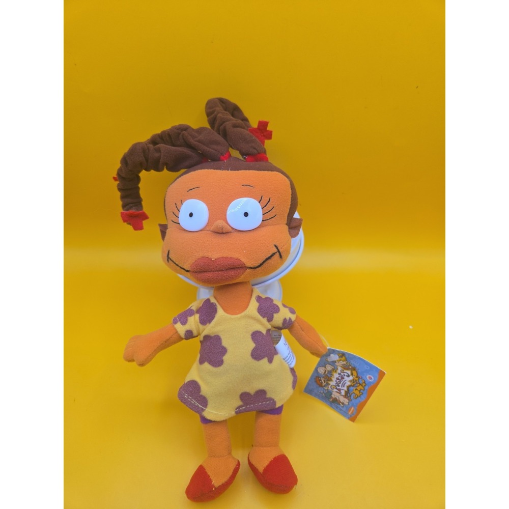 Y2K Rugrats Susie Carmichael Plush Nick Toons Nickelodeon Vintage Stuffy 12"